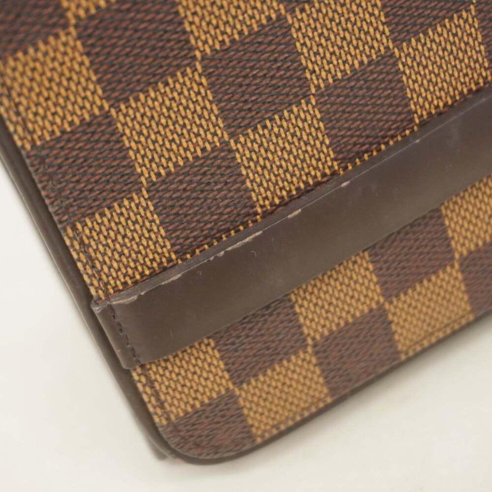 LOUIS VUITTON Authentic Brown Damier Shoulder Bag - Picture 9 of 11